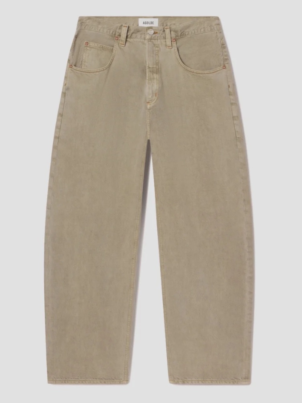 NWT Agolde Fusion jeans burnished khaki 31